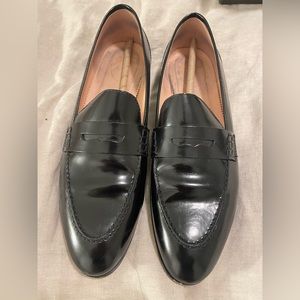 JCrew women’s Leather Penny Loafers sz 9.5 barely worn